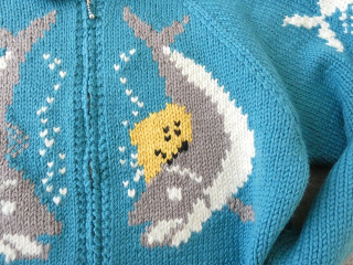 KAPITAL(キャピタル) ハンドニット PECKISH TROUT ZIPボレロの商品画像35