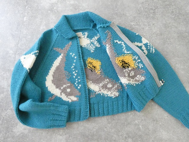 KAPITAL(キャピタル) ハンドニット PECKISH TROUT ZIPボレロの商品画像42