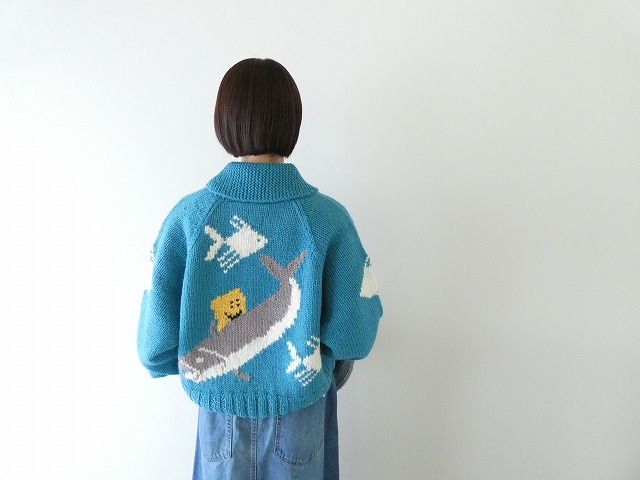 KAPITAL(キャピタル) ハンドニット PECKISH TROUT ZIPボレロの商品画像6