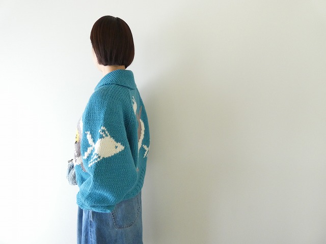 KAPITAL(キャピタル) ハンドニット PECKISH TROUT ZIPボレロの商品画像7