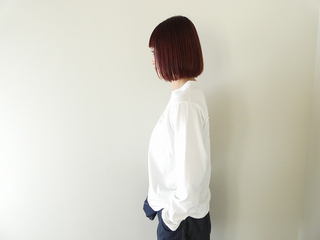 快晴堂(かいせいどう) 【別注カラー】Around the World長袖UNI-Tシャツ/BASIC FIT B柄 エアーポート3レターの商品画像2