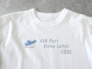 快晴堂(かいせいどう) 【別注カラー】Around the World長袖UNI-Tシャツ/BASIC FIT B柄 エアーポート3レターの商品画像30