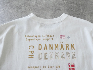 快晴堂(かいせいどう) 【別注カラー】Around the World長袖UNI-Tシャツ/BASIC FIT B柄 エアーポート3レターの商品画像35