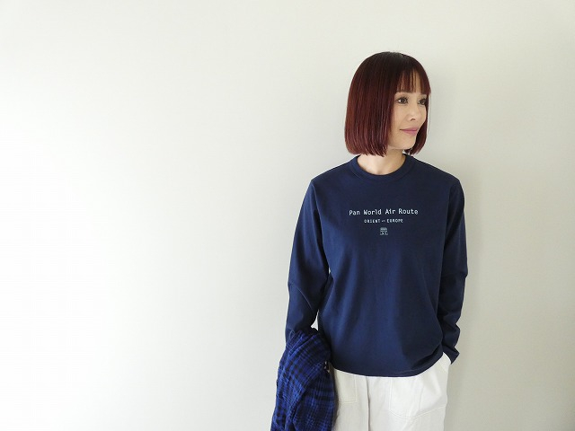 快晴堂(かいせいどう) Around the World長袖UNI-Tシャツ/BASIC FIT C柄 ポーラールート/サザンルートの商品画像2