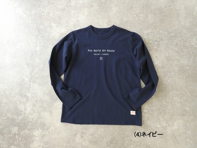 快晴堂(かいせいどう) Around the World長袖UNI-Tシャツ/BASIC FIT C柄 ポーラールート/サザンルートの商品画像28