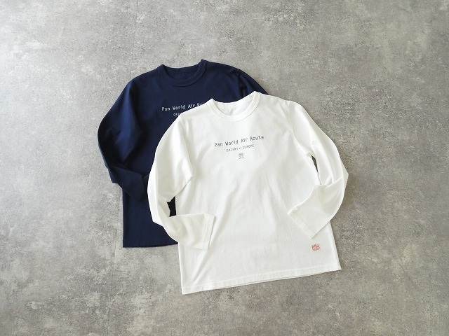 快晴堂(かいせいどう) Around the World長袖UNI-Tシャツ/BASIC FIT C柄 ポーラールート/サザンルートの商品画像3