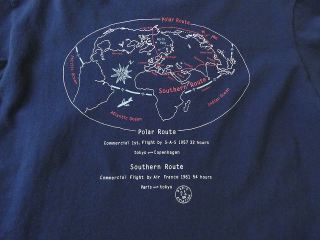 快晴堂(かいせいどう) Around the World長袖UNI-Tシャツ/BASIC FIT C柄 ポーラールート/サザンルートの商品画像35