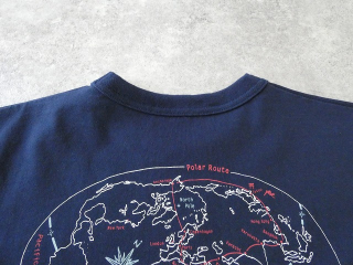 快晴堂(かいせいどう) Around the World長袖UNI-Tシャツ/BASIC FIT C柄 ポーラールート/サザンルートの商品画像36