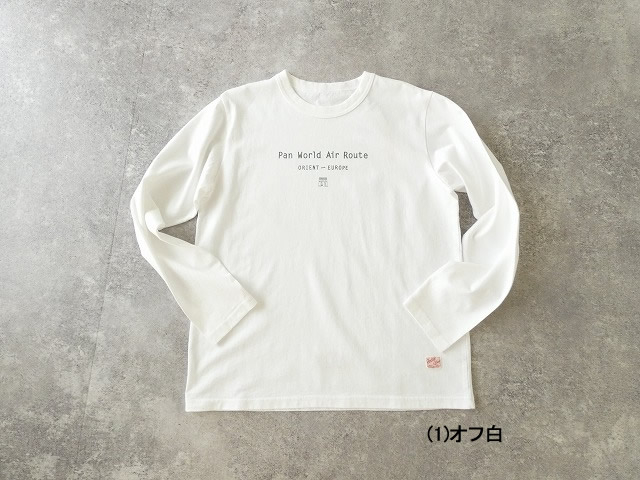 快晴堂(かいせいどう) Around the World長袖UNI-Tシャツ/BASIC FIT C柄 ポーラールート/サザンルートの商品画像42