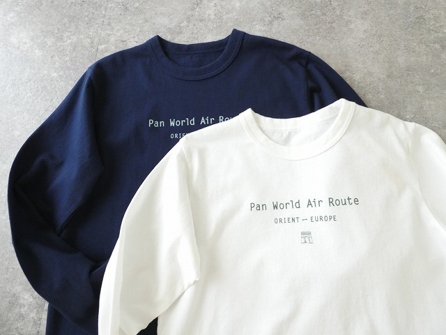 快晴堂(かいせいどう) Around the World長袖UNI-Tシャツ/BASIC FIT C柄 ポーラールート/サザンルートの商品画像9