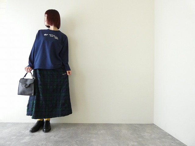 快晴堂(かいせいどう) 【別注カラー】Around the World長袖UNI-Tシャツ/COMFORT FIT B柄 エアーポート3レターの商品画像2