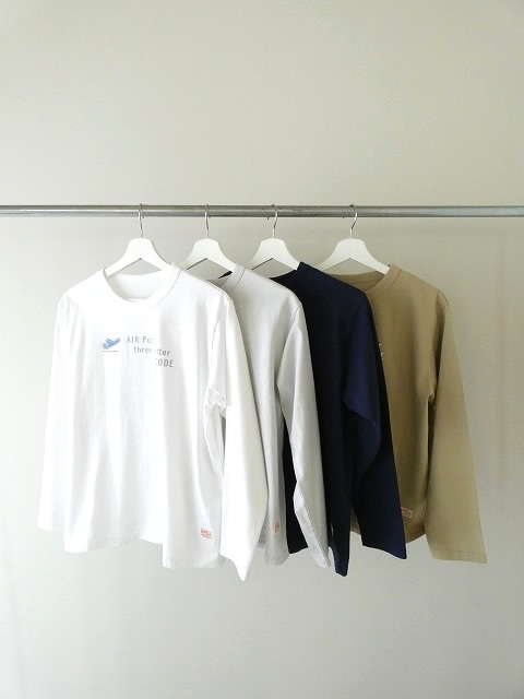 快晴堂(かいせいどう) 【別注カラー】Around the World長袖UNI-Tシャツ/COMFORT FIT B柄 エアーポート3レターの商品画像8