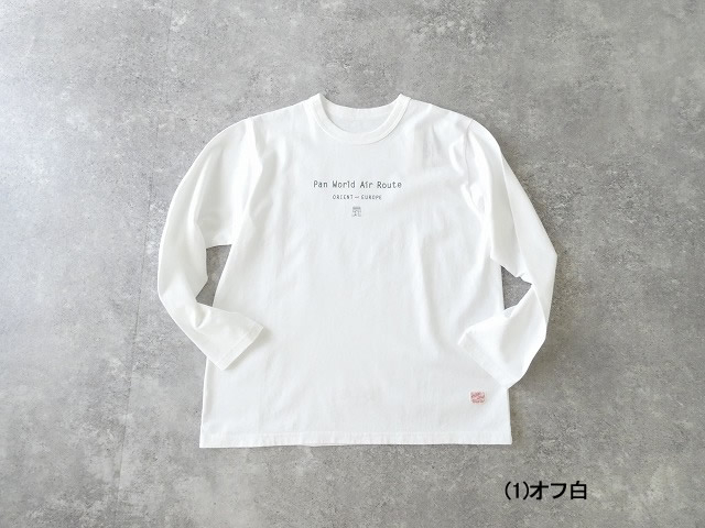 快晴堂(かいせいどう) Around the World長袖UNI-Tシャツ/COMFORT FIT C柄 ポーラールート/サザンルートの商品画像28