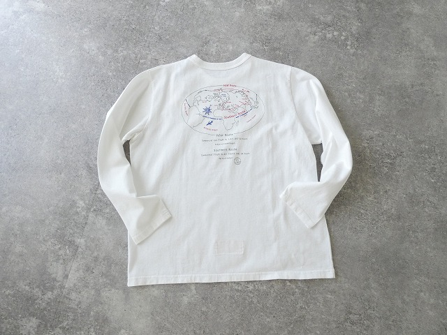 快晴堂(かいせいどう) Around the World長袖UNI-Tシャツ/COMFORT FIT C柄 ポーラールート/サザンルートの商品画像29