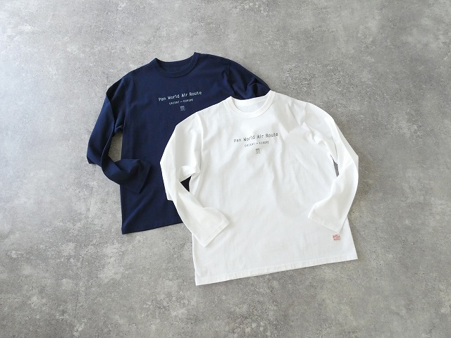 快晴堂(かいせいどう) Around the World長袖UNI-Tシャツ/COMFORT FIT C柄 ポーラールート/サザンルートの商品画像3