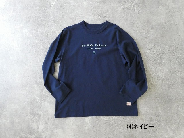 快晴堂(かいせいどう) Around the World長袖UNI-Tシャツ/COMFORT FIT C柄 ポーラールート/サザンルートの商品画像42