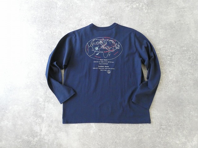 快晴堂(かいせいどう) Around the World長袖UNI-Tシャツ/COMFORT FIT C柄 ポーラールート/サザンルートの商品画像43