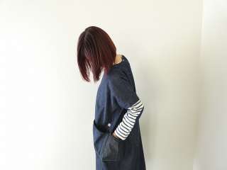 快晴堂(かいせいどう) Girl'sライトオンスデニム後ろポケWideワンピースの商品画像22