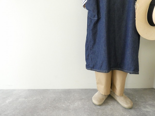 快晴堂(かいせいどう) Girl'sライトオンスデニム後ろポケWideワンピースの商品画像25