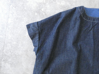 快晴堂(かいせいどう) Girl'sライトオンスデニム後ろポケWideワンピースの商品画像27