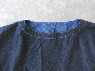 快晴堂(かいせいどう) Girl'sライトオンスデニム後ろポケWideワンピースの商品画像28