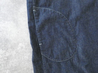 快晴堂(かいせいどう) Girl'sライトオンスデニム後ろポケWideワンピースの商品画像31