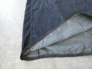 快晴堂(かいせいどう) Girl'sライトオンスデニム後ろポケWideワンピースの商品画像33