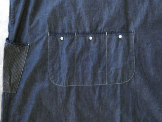 快晴堂(かいせいどう) Girl'sライトオンスデニム後ろポケWideワンピースの商品画像36