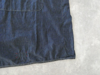 快晴堂(かいせいどう) Girl'sライトオンスデニム後ろポケWideワンピースの商品画像38