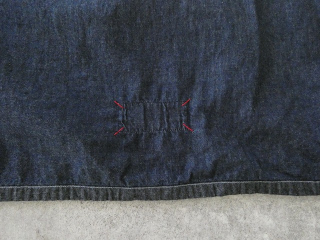 快晴堂(かいせいどう) Girl'sライトオンスデニム後ろポケWideワンピースの商品画像39