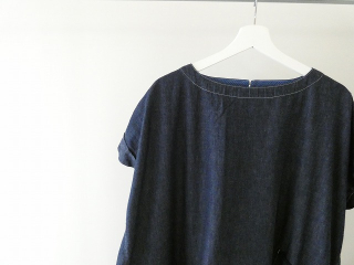 快晴堂(かいせいどう) Girl'sライトオンスデニム後ろポケWideワンピースの商品画像43