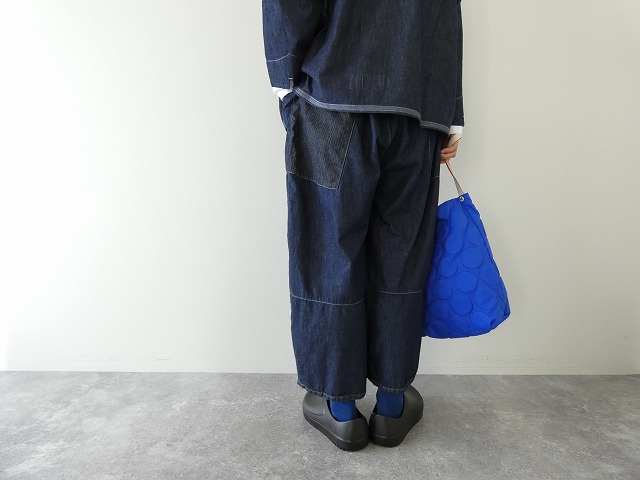 快晴堂(かいせいどう) Girl'sライトオンスデニム 斜めポケットNewころんパンツの商品画像4