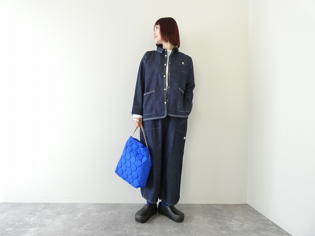 快晴堂(かいせいどう) 【SPACE MOO別注】HAYATE CCBY DUTY WEAR デニム 羽織デッキシャツの商品画像1