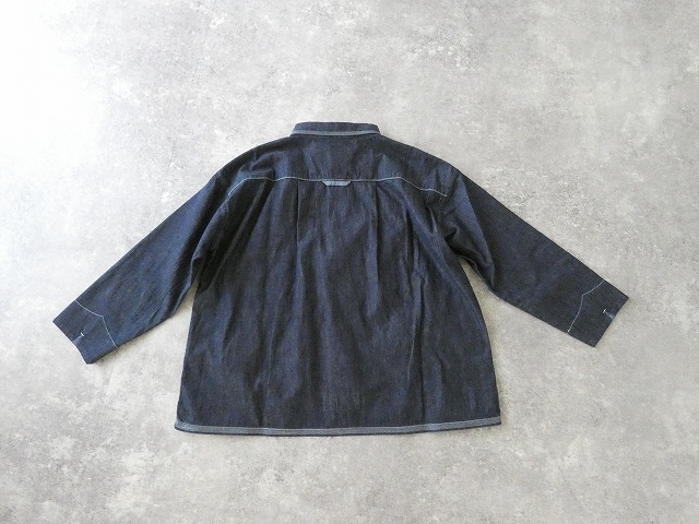 快晴堂(かいせいどう) 【SPACE MOO別注】HAYATE CCBY DUTY WEAR デニム 羽織デッキシャツの商品画像12