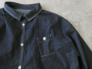 快晴堂(かいせいどう) 【SPACE MOO別注】HAYATE CCBY DUTY WEAR デニム 羽織デッキシャツの商品画像17