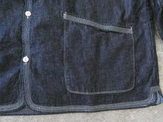 快晴堂(かいせいどう) 【SPACE MOO別注】HAYATE CCBY DUTY WEAR デニム 羽織デッキシャツの商品画像21