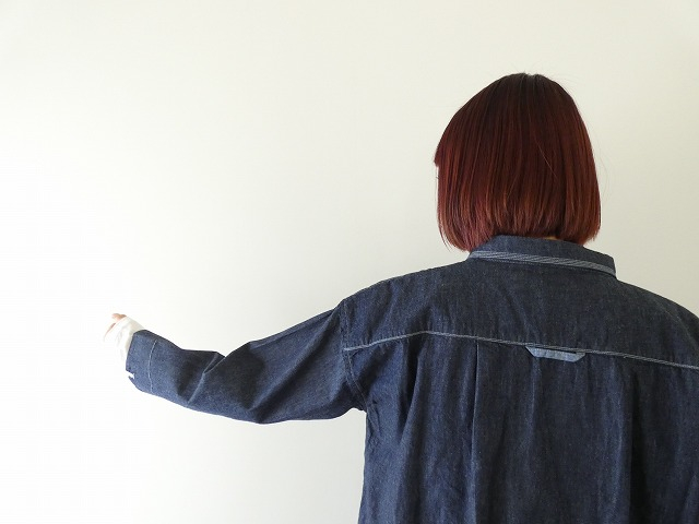 快晴堂(かいせいどう) 【SPACE MOO別注】HAYATE CCBY DUTY WEAR デニム 羽織デッキシャツの商品画像9