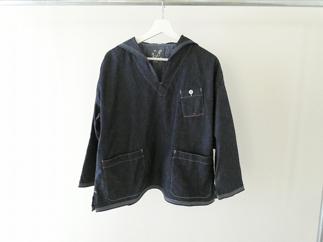 快晴堂(かいせいどう) 【別注】HAYATEセーラーシャツの商品画像11