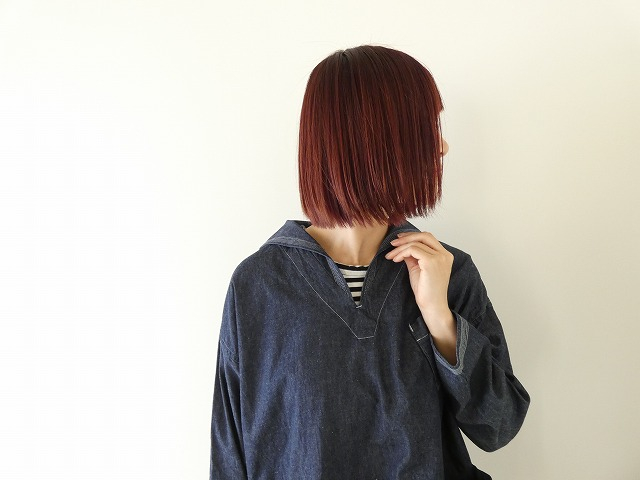 快晴堂(かいせいどう) 【別注】HAYATEセーラーシャツの商品画像6