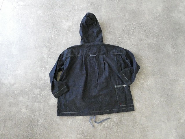 快晴堂(かいせいどう) 【SPACE MOO別注】HAYATE CCBY DUTY WEAR デニムフードデッキシャツの商品画像10