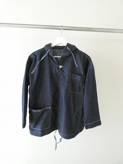 快晴堂(かいせいどう) 【SPACE MOO別注】HAYATE CCBY DUTY WEAR デニムフードデッキシャツの商品画像11