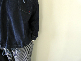 快晴堂(かいせいどう) 【SPACE MOO別注】HAYATE CCBY DUTY WEAR デニムフードデッキシャツの商品画像22