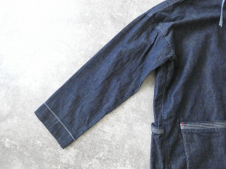 快晴堂(かいせいどう) 【SPACE MOO別注】HAYATE CCBY DUTY WEAR デニムフードデッキシャツの商品画像25