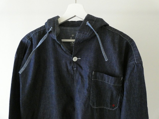 快晴堂(かいせいどう) 【SPACE MOO別注】HAYATE CCBY DUTY WEAR デニムフードデッキシャツの商品画像44