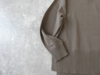 mao made(マオメイド) やわらかコットン　異ゲージリブオトナのためのニットパーカーの商品画像32