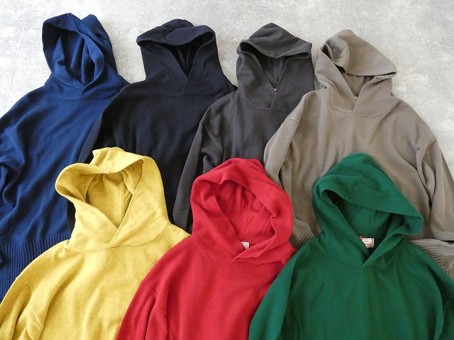 mao made(マオメイド) やわらかコットン　異ゲージリブオトナのためのニットパーカーの商品画像8