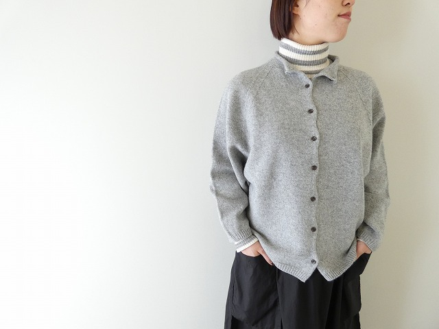 mao made(マオメイド) エアーヤーンコットン　クルンネック2WAYプルオーバーの商品画像1