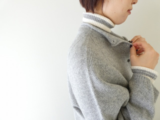 mao made(マオメイド) エアーヤーンコットン　クルンネック2WAYプルオーバーの商品画像18