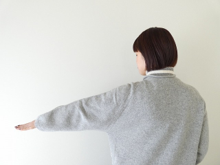 mao made(マオメイド) エアーヤーンコットン　クルンネック2WAYプルオーバーの商品画像19