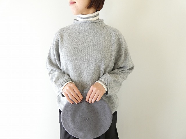 mao made(マオメイド) エアーヤーンコットン　クルンネック2WAYプルオーバーの商品画像5